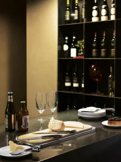 Käsemesser Living aus Edelstahl, 4er-Set