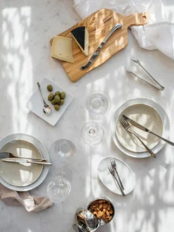 Käsemesser Living aus Edelstahl, 4er-Set