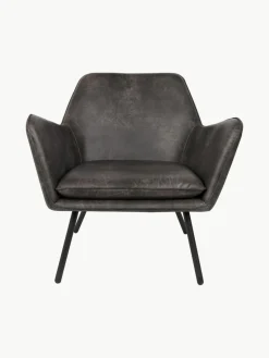 Kunstleder-Loungesessel Bon