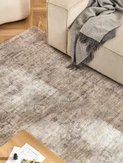 Kurzflor-Teppich Alisha