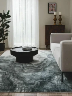 Kurzflor-Teppich Mara