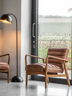 Leder-Loungesessel Datsun