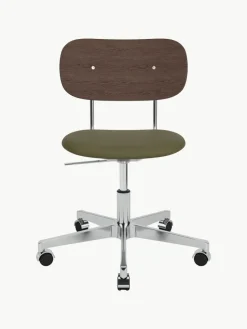 Leder-Schreibtischstuhl Co, höhenverstellbar