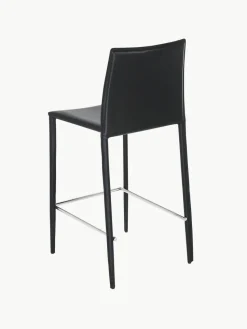 Leder-Thekenstühle Boréalys, 2 Stück