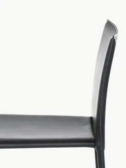 Leder-Thekenstühle Boréalys, 2 Stück