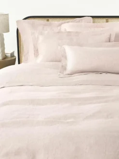 Leinen-Bettdeckenbezug Linna mit Stehsaum