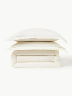 Leinen-Bettdeckenbezug Linna mit Stehsaum