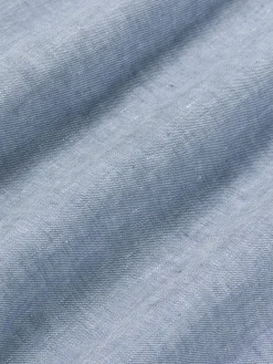 Leinen-Bettdeckenbezug Linna mit Stehsaum