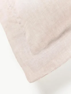 Leinen-Bettdeckenbezug Linna mit Stehsaum