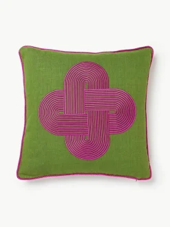 Leinen-Dekokissen Pompidou