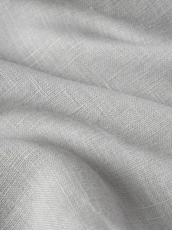 Leinen-Kissenhülle Luana mit Fransen