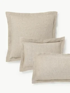 Leinen-Kopfkissenbezug Linna mit Stehsaum