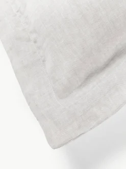 Leinen-Kopfkissenbezug Linna mit Stehsaum