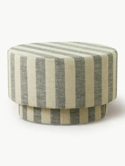 Leinen-Pouf Ladoga