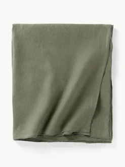 Leinen-Tischdecke Kennedy mit Umkettelung