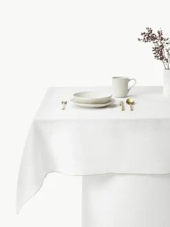 Leinen-Tischdecke Kennedy mit Umkettelung