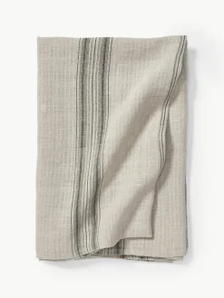 Leinen-Tischdecke Striped
