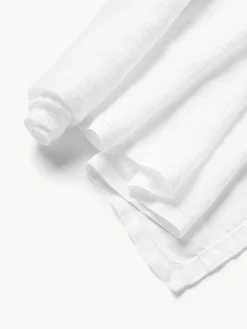 Leinen-Tischläufer Larissa mit Hohlsaum