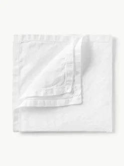 Leinen-Tischsets Larissa mit Hohlsaum, 2 Stück