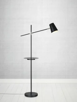 Leselampe Linear mit Ablage und Ladestation