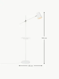 Leselampe Linear mit Ablage und Ladestation