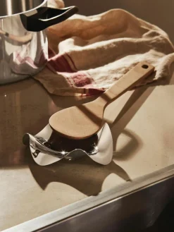 Löffelablage Blip aus Edelstahl