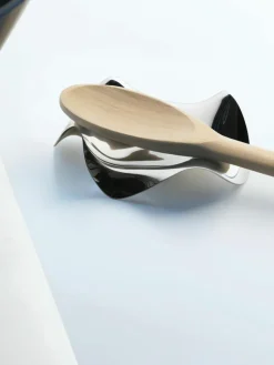 Löffelablage Blip aus Edelstahl