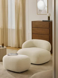 Loungesessel Alba aus Teddyfell