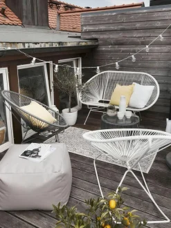 Loungesessel Bahia aus Kunststoff-Geflecht