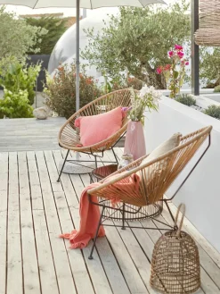 Loungesessel Bahia aus Kunststoff-Geflecht