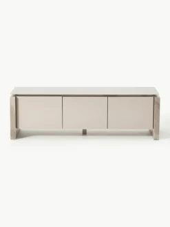 Lowboard Bruce aus Marmor und Metall