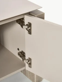 Lowboard Bruce aus Marmor und Metall