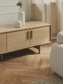 Lowboard Diana aus Eichenholz