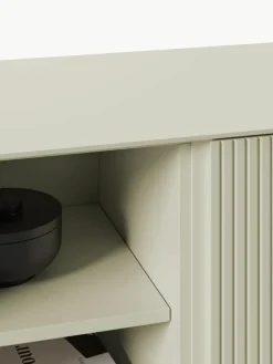 Lowboard Shea mit geriffelter Front