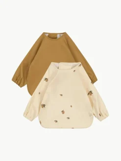 Lätzchen Lemon mit Ärmeln, 2er-Set