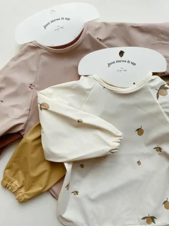 Lätzchen Lemon mit Ärmeln, 2er-Set