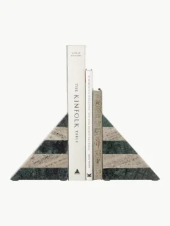 Marmor-Buchstützen Abit, 2 Stück