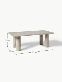 Marmor-Couchtisch Mabel