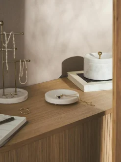 Marmor-Schmuckkästchen Selina mit Deckel