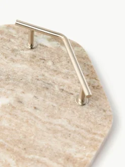 Marmor-Servierplatte Han, B 38 cm