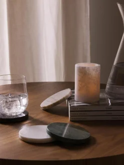 Marmor-Untersetzer Callum, 4 Stück