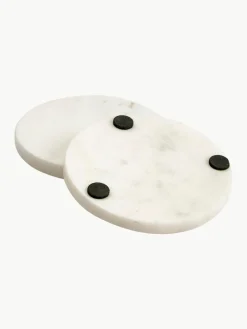 Marmor-Untersetzer Callum, 4 Stück