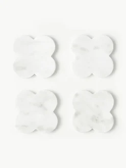 Marmor-Untersetzer Teo, 4 Stück
