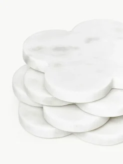 Marmor-Untersetzer Teo, 4 Stück