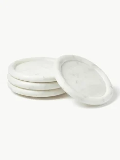 Marmor-Untersetzer Yael, 4 Stück