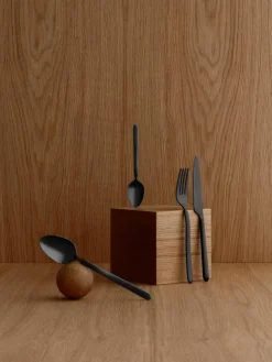 Matt gebürstetes Besteck-Set Stella, 4 Personen (16-tlg.)