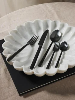 Matt gebürstetes Besteck-Set Shine, in verschiedenen Setgrößen