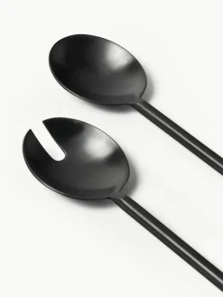 Matt gebürstetes Salatbesteck Agata