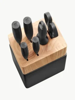 Messerblock Now aus Kautschukholz, 7er-Set