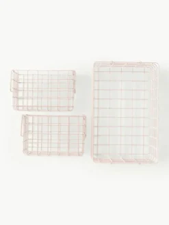 Metall-Aufbewahrungskörbe The Baskets, 3er-Set